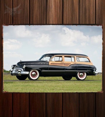 Металлическая табличка Buick Super Estate Wagon (59) 051